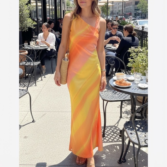 Anthropologie Dresses & Skirts - Anthropologie X Du Paradis Maxi Ombre Marbled Sleeveless Dress. Size S